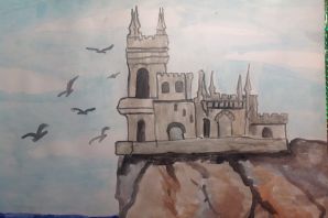 Крым рисунки детей