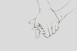 Рука на плече рисунок