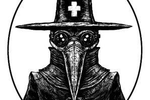Чумной доктор эскиз
