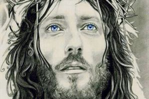 Иисус эскиз