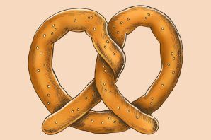 Крендель рисунок