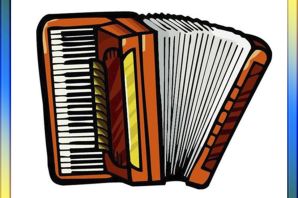 Гармонь рисунок