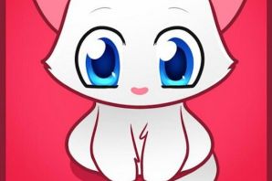 Котята для срисовки легкие