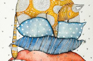 Забавные животные рисунки