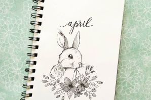 Мини рисунки в блокнот