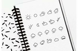 Маленькие рисунки в блокнот