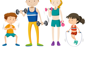 Здоровый человек рисунок