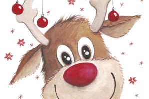 Олень рисунок для детей