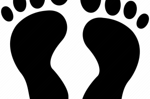 Трафарет ножки