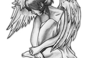 Ангел для срисовки