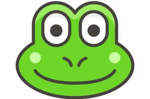 Рисунок голова лягушки