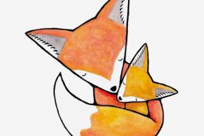 Рисунок лисы для детей