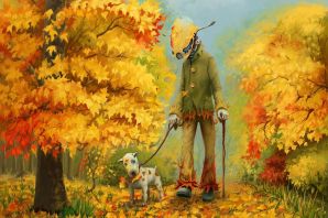 Прогулка в лесу рисунок