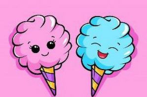 Сладкая вата рисунок