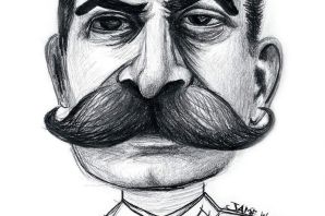 Сталин для срисовки