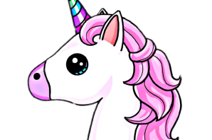 Детский единорог рисунок