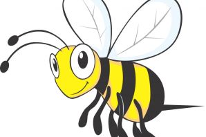 Шмель рисунок для детей