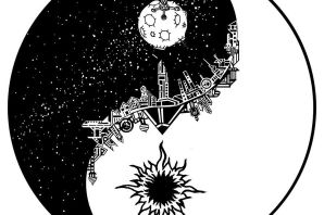 Инь янь эскиз