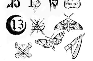 Легкие эскизы татуировок