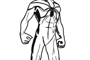 Железный паук раскраска