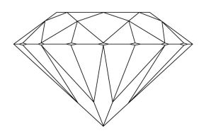 Бриллиант раскраска