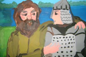 Минин и пожарский раскраска