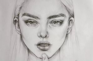 Лица людей для срисовки