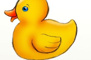 Рисунок утенка