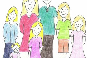 Рисунок на тему семья