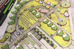 Эскиз парка