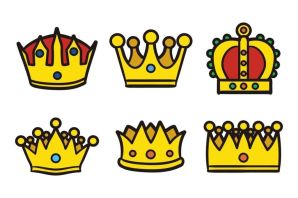 Корона нарисованная