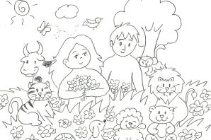 Раскраска мир глазами детей