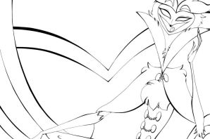 Раскраска адский босс