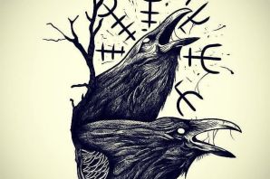 Ворон скетч