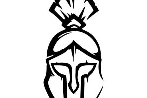 Шлем спартанца рисунок