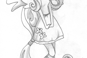 Пони флаттершай раскраска