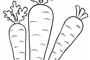Овощи трафарет