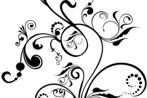 Завитушки рисунок