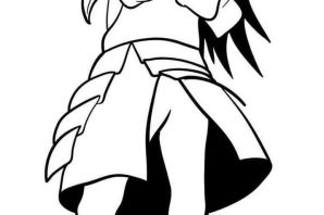 Мадара учиха раскраска