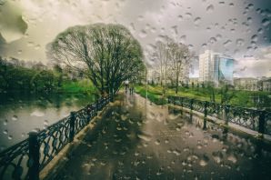 Пасмурная погода рисунок