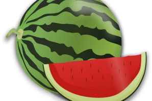 Арбуз рисунок для детей