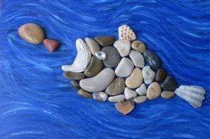 Детские рисунки камней