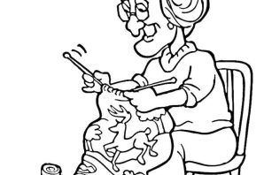 Раскраски для пожилых