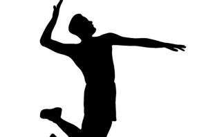 Волейболист рисунок