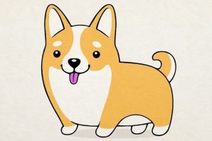 Раскраски корги милые