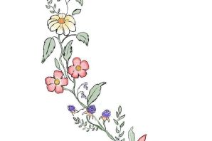 Рисунки цветов для детей