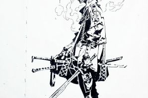 Киберпанк эскизы