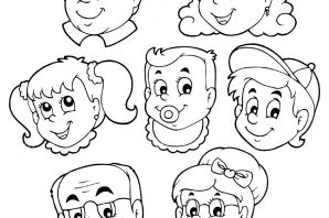 Лицо дедушки рисунок