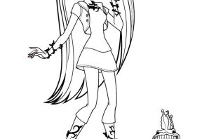 Венера раскраска