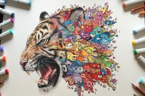 Крутые сложные рисунки